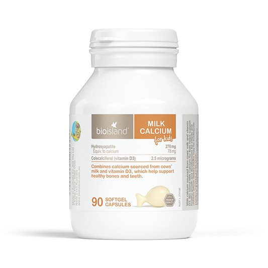 BioIsland 生物岛 婴幼儿液体乳钙 90粒  【保质期2028/06】